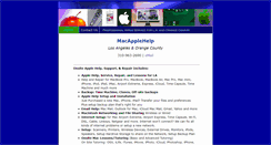 Desktop Screenshot of macapplehelp.com